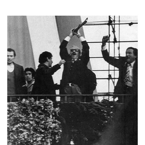 Llegada de Perón el 20 de junio de 1973